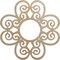 Ekena Millwork Cohen Wood Fretwork Pierced Ceiling Medallion, Birch, 30"OD x 10 1/4"ID x 3/8"T CMWP30X30X0375COBI - alternate 1